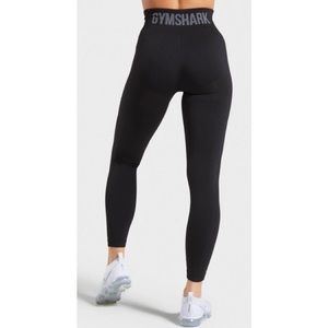 Gymshark Flex High Waisted Leggings Black/Grey